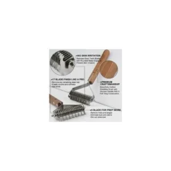 Coat King Brush Dogs And Cats, Pet Grooming Peigne Râteau Démêlant Réduit Considérablement La Perte De Cheveux 8 Coat King Brush Dogs And Cats, Pet Grooming Peigne Râteau Démêlant Réduit Considérablement La Perte De Cheveux -Pas Cher Toutou Mia Magasin 100155343 3