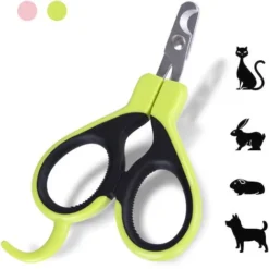 Coupe-griffes Et Coupe-ongles Pour Chat, Ciseaux à Ongles En Acier Inoxydable, Tondeuses à Griffes Portable Pour Chiot Lapin Oiseau Et Petits Animaux
