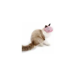 Masque Respirant En Maille Pour Chat Masque De Modification De La Bouche Anti-morsure Pour Animaux De Compagnie (Rose, S) -Pas Cher Toutou Mia Magasin 100155732 3