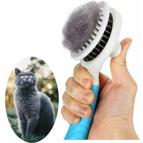 Brosse Chiens Chats, Brosses De Toilettage Pour Chats Et Chiens Brosse Autonettoyante Poils Morts Pour Chat Chien Kidnapping En Un Clic Mort Et Sous-poils 3 Brosse Chiens Chats, Brosses De Toilettage Pour Chats Et Chiens Brosse Autonettoyante Poils Morts Pour Chat Chien Kidnapping En Un Clic Mort Et Sous-poils