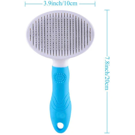 Brosse Chiens Chats, Brosses De Toilettage Pour Chats Et Chiens Brosse Autonettoyante Poils Morts Pour Chat Chien Kidnapping En Un Clic Mort Et Sous-poils 4 Brosse Chiens Chats, Brosses De Toilettage Pour Chats Et Chiens Brosse Autonettoyante Poils Morts Pour Chat Chien Kidnapping En Un Clic Mort Et Sous-poils – Image 2