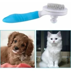 Brosse Chiens Chats, Brosses De Toilettage Pour Chats Et Chiens Brosse Autonettoyante Poils Morts Pour Chat Chien Kidnapping En Un Clic Mort Et Sous-poils 9 Brosse Chiens Chats, Brosses De Toilettage Pour Chats Et Chiens Brosse Autonettoyante Poils Morts Pour Chat Chien Kidnapping En Un Clic Mort Et Sous-poils -Pas Cher Toutou Mia Magasin 100266214 3