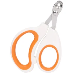 Coupe-Ongles Pour Chats Coupe-Ongles Pour Animaux De Compagnie Pour Petits Animaux, Coupe-Griffes De Chat Ciseaux（orange Blanc）