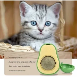 Boule D'herbe à Chat, Balle Herbe à Chat Murale, Jouets Catnip Comestibles Pour Chats, Jouets à L'herbe à Chat Rotatives 9 Boule D'herbe à Chat, Balle Herbe à Chat Murale, Jouets Catnip Comestibles Pour Chats, Jouets à L'herbe à Chat Rotatives -Pas Cher Toutou Mia Magasin 100345287 3