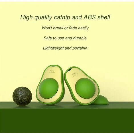 Boule D'herbe à Chat, Balle Herbe à Chat Murale, Jouets Catnip Comestibles Pour Chats, Jouets à L'herbe à Chat Rotatives 7 Boule D'herbe à Chat, Balle Herbe à Chat Murale, Jouets Catnip Comestibles Pour Chats, Jouets à L'herbe à Chat Rotatives – Image 5