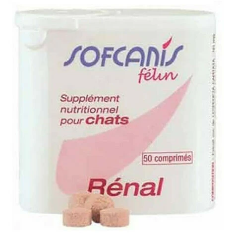 Complément Alimentaire Sofcanis Pour Chat Renal Boîte 50 Comprimés 3 Complément Alimentaire Sofcanis Pour Chat Renal Boîte 50 Comprimés