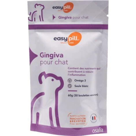 Easypill Gingiva Immunité Pour Chats - 60g 3 Easypill Gingiva Immunité Pour Chats - 60g