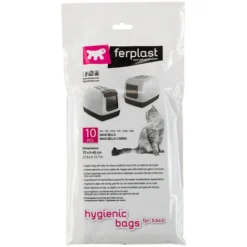 Ferplast FPI 5363 Sachets Hygiéniques Pour Litières Maxi Bella. Variante FPI 5363 - Mesures: 70 X H 40 Cm -