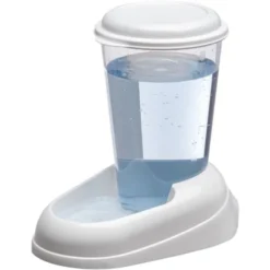 Ferplast NADIR - 3 L Distributeur D'eau - 2 Couleurs. Variante NADIR - Mesures: 20.2 X 29.2 X H 28.8 Cm - 3 L - Blanc