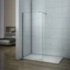 AICA Paroi De Douche 50cm Paroi Latérale En Verre Anticalcaire Avec Barre De Fixation 90cm -Pas Cher Toutou Mia Magasin 14821616 1