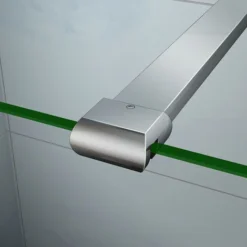 AICA Paroi De Douche 50cm Paroi Latérale En Verre Anticalcaire Avec Barre De Fixation 90cm -Pas Cher Toutou Mia Magasin 14821616 4