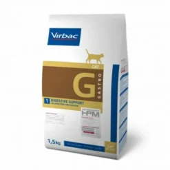 Croquettes Virbac Veterinary HPM Gastro Digestive Support Pour Chats Sac 3 Kg