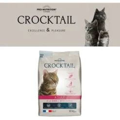 Flatazor Crocktail Adulte Dinde Pour Chat Désignation : Crocktail Adulte Dinde Conditionnement : 10 Kg Flatazor Crocktail FC1051