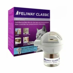Diffuseur Feliway Classic Phéromone Pour Chat - Diffuseur + Recharge 48 Ml