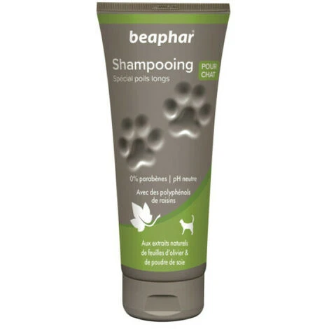Shampoing Démêlant De Poils Long Aux Feuilles D'olivier Et Poudre De Soie Empreinte De Beaphar Pour Chat Et Chaton 3 Shampoing Démêlant De Poils Long Aux Feuilles D'olivier Et Poudre De Soie Empreinte De Beaphar Pour Chat Et Chaton