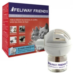 Friends Phéromone Feliway Pour Chat - Diffuseur + Recharge 48 Ml