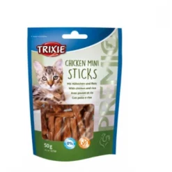 Friandise Chat - PREMIO Chicken Mini Sticks Désignation : PREMIO Chicken Mini Sticks Trixie 42708