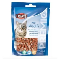Friandise Chat - PREMIO Trainer Snack Mini Fish Nuggets Désignation : PREMIO Trainer Snack Mini Fish Nuggets Trixie 42741
