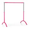 Bar Lerina Barre Danse Classique Mobile Hauteur Réglable 110x113cm Rose -Pas Cher Toutou Mia Magasin 18677184 1
