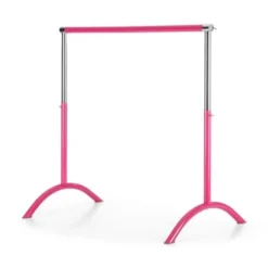 Bar Lerina Barre Danse Classique Mobile Hauteur Réglable 110x113cm Rose 9 Bar Lerina Barre Danse Classique Mobile Hauteur Réglable 110x113cm Rose -Pas Cher Toutou Mia Magasin 18677184 4