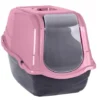 Maison De Toilette Pour Chat - L 55 X L 40 X H 40 Cm - Rose - Livraison Gratuite -Pas Cher Toutou Mia Magasin 18825462 1