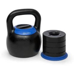 Adjustabell Kettlebell Réglable Poids :8/10/12/14/16 Kg Noir/bleu