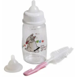 Biberon Record Avec Brosse Pour Chiots Et Chatons