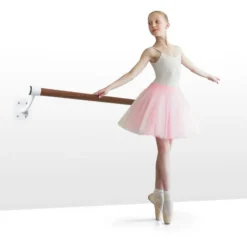 Barre Mur Barre De Danse 100 Cm Barre 38 Mm Ø Montage Mural Blanc