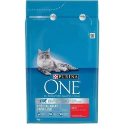 Croquette Chat Purina One Sterilise Boeuf 3kg 6 Croquette Chat Purina One Sterilise Boeuf 3kg -Pas Cher Toutou Mia Magasin 26971254 2