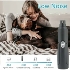 Coupe Ongle Chien Electrique, Coupe Ongles Electrique Sûr Ultra-Silencieux Rechargeable USB Pour Chien Chat Et D'autres Animaux -Pas Cher Toutou Mia Magasin 28492112 4