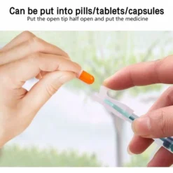 LangRay Animaux Médecine Médecine Distributeur Pet Dog Cat Pilule Comprimé Seringue À Tête Ronde Capsule Comprimé Outil D'alimentation Pour Animaux Soins Infirmiers -Pas Cher Toutou Mia Magasin 28771766 5