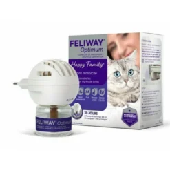 Diffuseur De Phéromones FELIWAY Optimum Kit Complet Pour Chat - Kit Complet Diffuseur + Recharge 48 ML