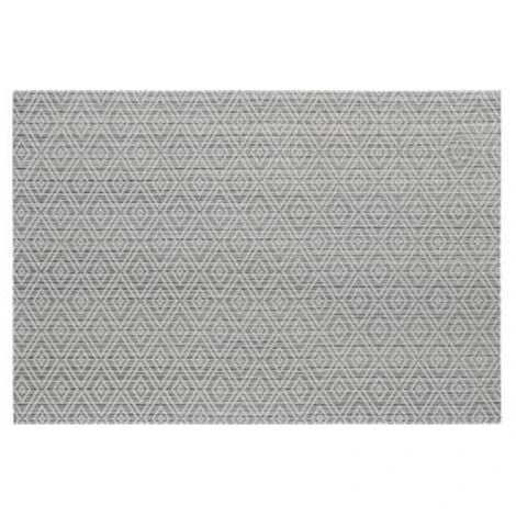 Set De Table Géométrique 30x45cm Gris 3 Set De Table Géométrique 30x45cm Gris