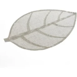 Set De Table Fibres De Papier Tressées 50x33cm FEUILLE -Pas Cher Toutou Mia Magasin 35872250 3