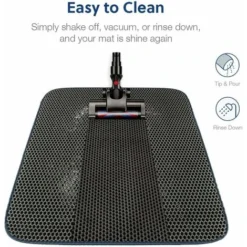 Tapis De Litière, Tapis De Litière Pour Chat Sous-couches De Litière Tapis De Litière En Nid D'abeille Tapis De Litière Pour Chat En Nid D'abeille Imperméable à Double Couche -Pas Cher Toutou Mia Magasin 38714940 3