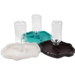 Distributeur D'eau Portable Avec Plat En Plastique Abreuvoir PourReptile Tortue Gecko - 3 -Pas Cher Toutou Mia Magasin 40916656 5