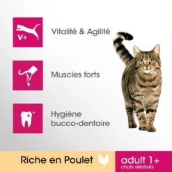 PERFECT FIT ADULTE STERILISE Croquettes Au Poulet Pour Chat 2,8kg -Pas Cher Toutou Mia Magasin 40983105 3