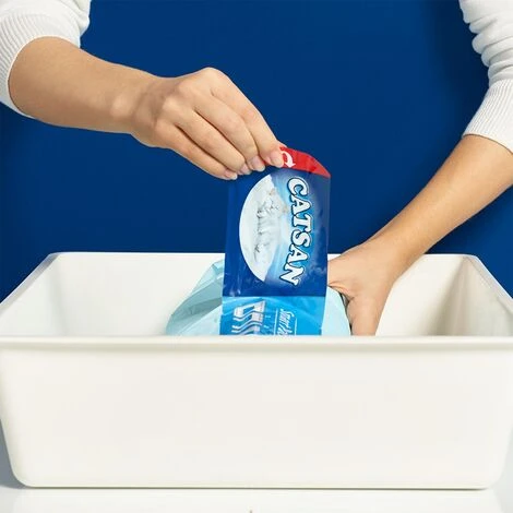 CATSAN Smartpack 4 Litières Et Sacs Prêts à Poser Pour Chat 4L (2x2x4L) 6 CATSAN Smartpack 4 Litières Et Sacs Prêts à Poser Pour Chat 4L (2x2x4L) – Image 4