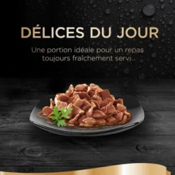 SHEBA Délices Du Jour 72 Sachets Poulet Dinde En Sauce Pour Chat 50g (12x6) -Pas Cher Toutou Mia Magasin 40983122 5