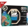 SHEBA Classiques Pour Chats 48 Barquettes Terrine Coffret Océan 85g (4x12) -Pas Cher Toutou Mia Magasin 40983128 1