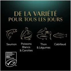 SHEBA Classiques Pour Chats 48 Barquettes Terrine Coffret Océan 85g (4x12) -Pas Cher Toutou Mia Magasin 40983128 5