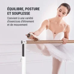 Bar Lerina Barre De Danse Autoportante 110 X 113 Cm Ø 38 Mm Blanche 10 Bar Lerina Barre De Danse Autoportante 110 X 113 Cm Ø 38 Mm Blanche -Pas Cher Toutou Mia Magasin 41444499 4