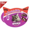 WHISKAS Les Irrésistibles Friandises Au Boeuf Pour Chat 16x60g -Pas Cher Toutou Mia Magasin 41862730 1