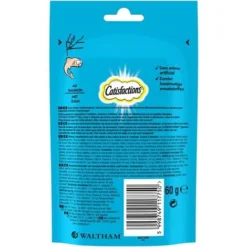 CATISFACTIONS Friandises Au Saumon Pour Chat Et Chaton (6x60g) -Pas Cher Toutou Mia Magasin 41862781 2