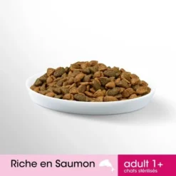 PERFECT FIT ADULT 1+ Croquettes Riche En Saumon Pour Chat Adulte Stérilisé (5x1,4kg) -Pas Cher Toutou Mia Magasin 41862798 5