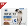 PERFECT FIT Indoor Stérilisé Sachets Fraîcheur En Sauce 2 Variétés Pour Chat D'intérieur 4x6 -Pas Cher Toutou Mia Magasin 41862802 1