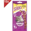 WHISKAS Sticks Friandises Riches En Poulet Pour Chat 3x10 -Pas Cher Toutou Mia Magasin 41862804 1