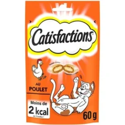 CATISFACTIONS Friandises Au Poulet Pour Chat Et Chaton (6x60g) -Pas Cher Toutou Mia Magasin 41862824 3