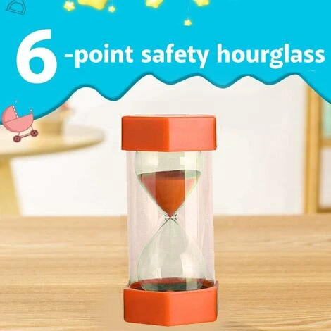 Minuterie Sablier 3/10/20/30/60minutes Minuteur Horloge Management Décoration Cuisine Cadeau Maison Bureau(20 Minutes Orange) 5 Minuterie Sablier 3/10/20/30/60minutes Minuteur Horloge Management Décoration Cuisine Cadeau Maison Bureau(20 Minutes Orange) – Image 3