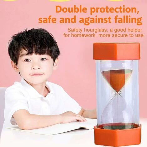 Minuterie Sablier 3/10/20/30/60minutes Minuteur Horloge Management Décoration Cuisine Cadeau Maison Bureau(20 Minutes Orange) 7 Minuterie Sablier 3/10/20/30/60minutes Minuteur Horloge Management Décoration Cuisine Cadeau Maison Bureau(20 Minutes Orange) – Image 5
